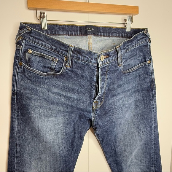 Paul Smith - Men’s Blue Jeans with Button Fly - Size 32 - Picture 2 of 8